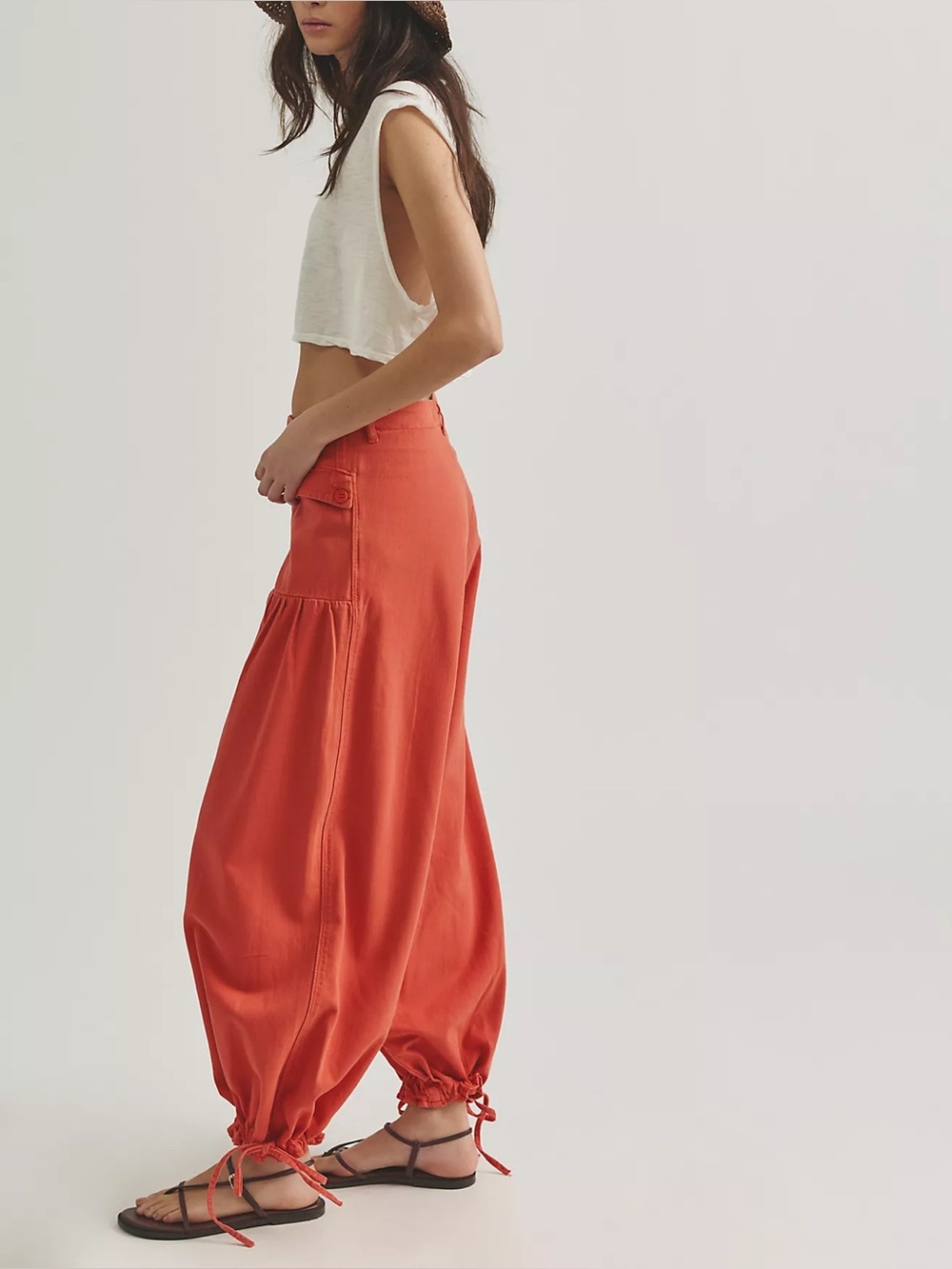 Free people We The Free Lotus Balloon Jeans cayenne